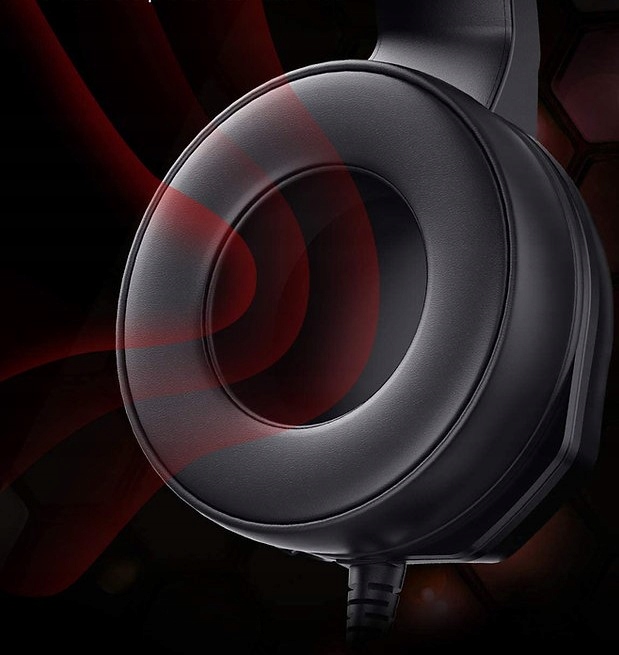 SŁUCHAWKI NAUSZNE GAMINGOWE E-SPORTS GAMES RGB 7.1 Mikrofon tak