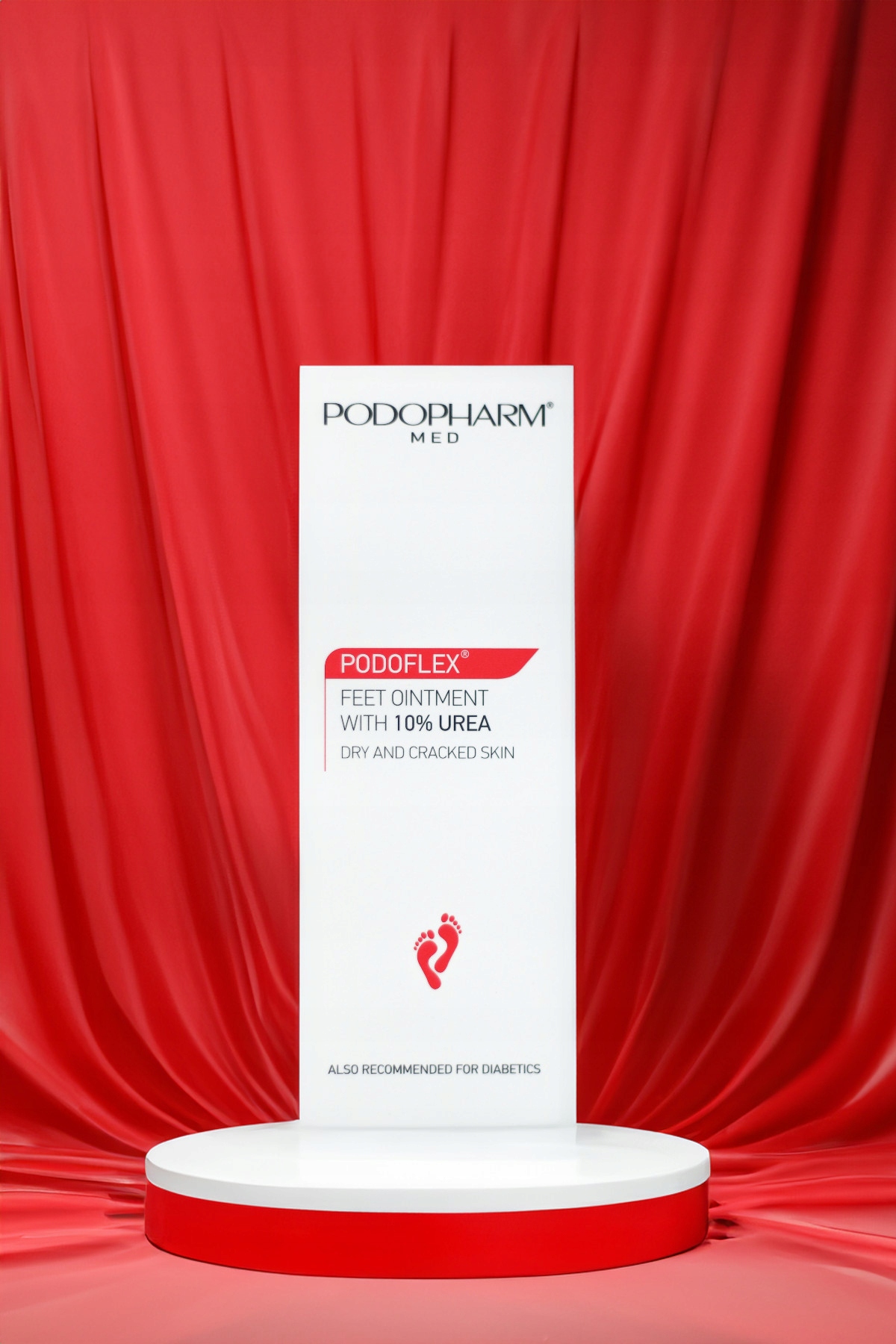 MAŚĆ DO STÓP Z MOCZNIKIEM PODOPHARM 10% UREA Wyrób medyczny nie