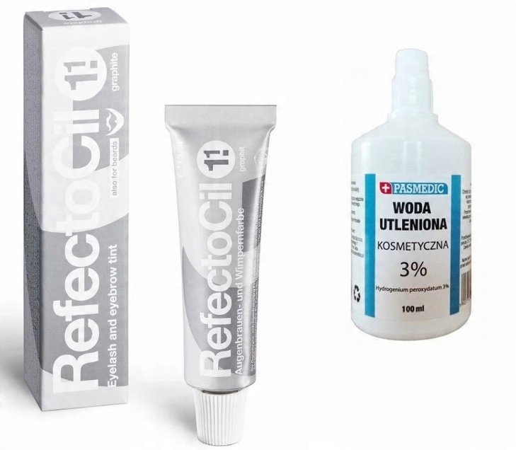 

Zestaw Refectocil henna 1.1 grafit woda utleniona