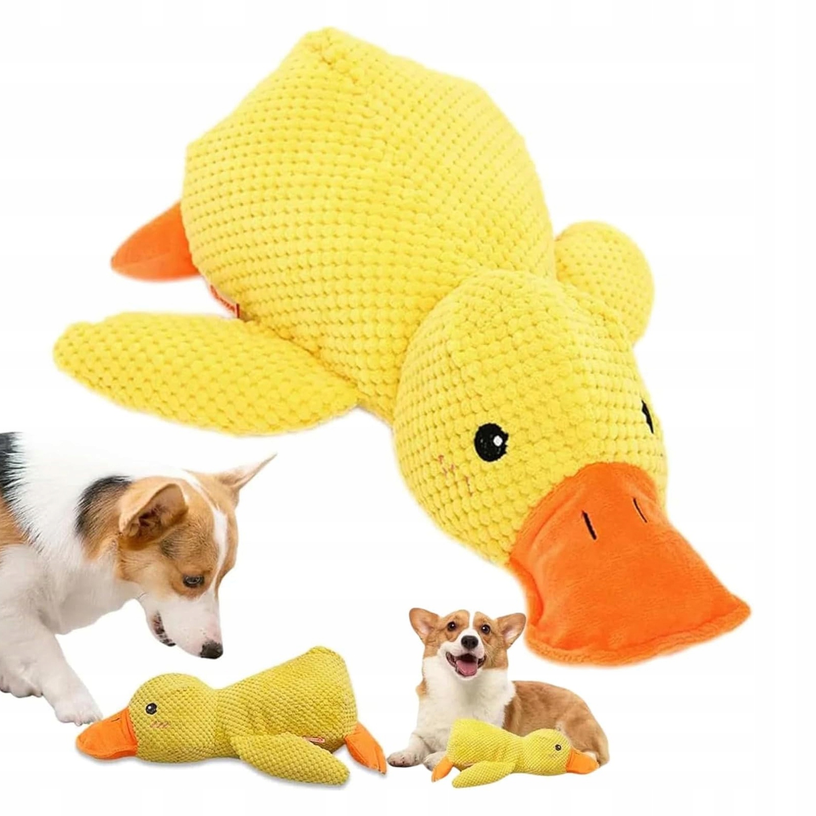 Levně Hračka Pro Psy Kočky Plyšové Kousátko Plyšák Pískací Hračka Měkké, Silné 45 CM