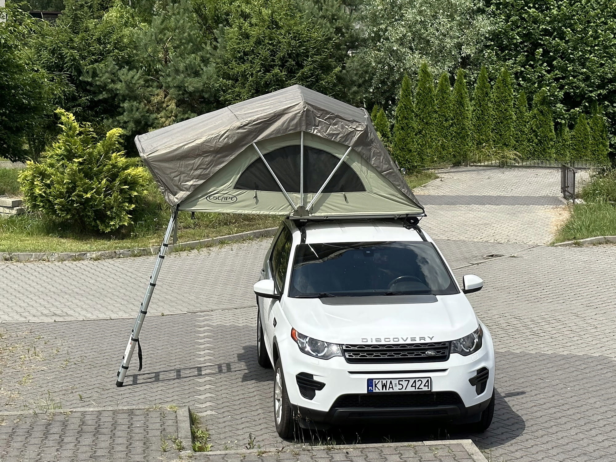 Namiot dachowy - namiot samochodowy Escape ARIZONA II 140 cm dla 2-3 osób