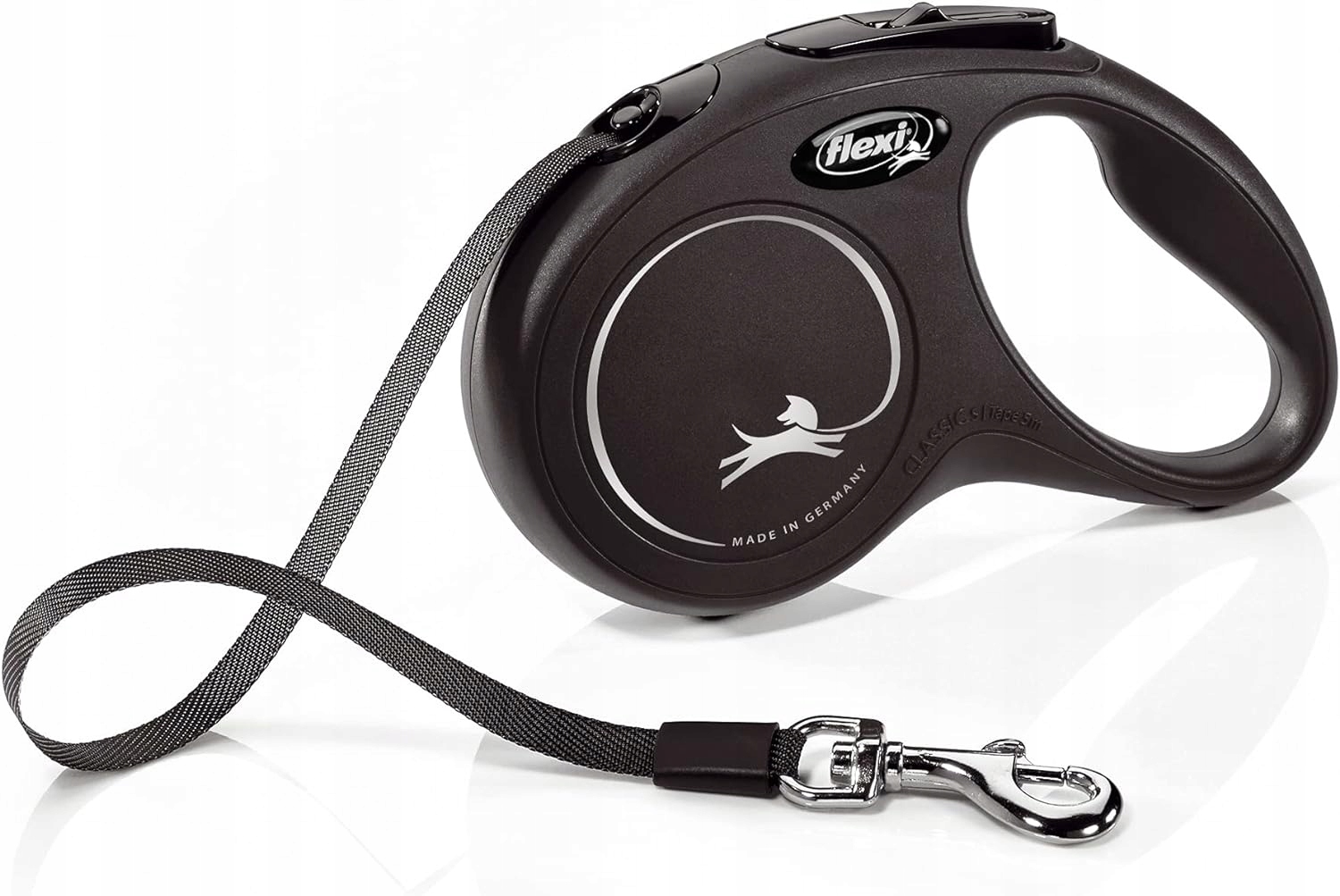 Levně Vodítko Flexi New Classic S 5 m černé pro psa