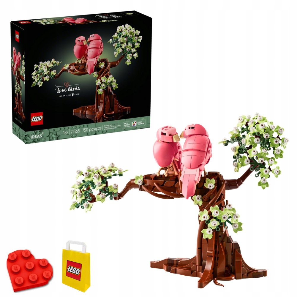 Lego Icons 21365 Papoušci nerozpojovači