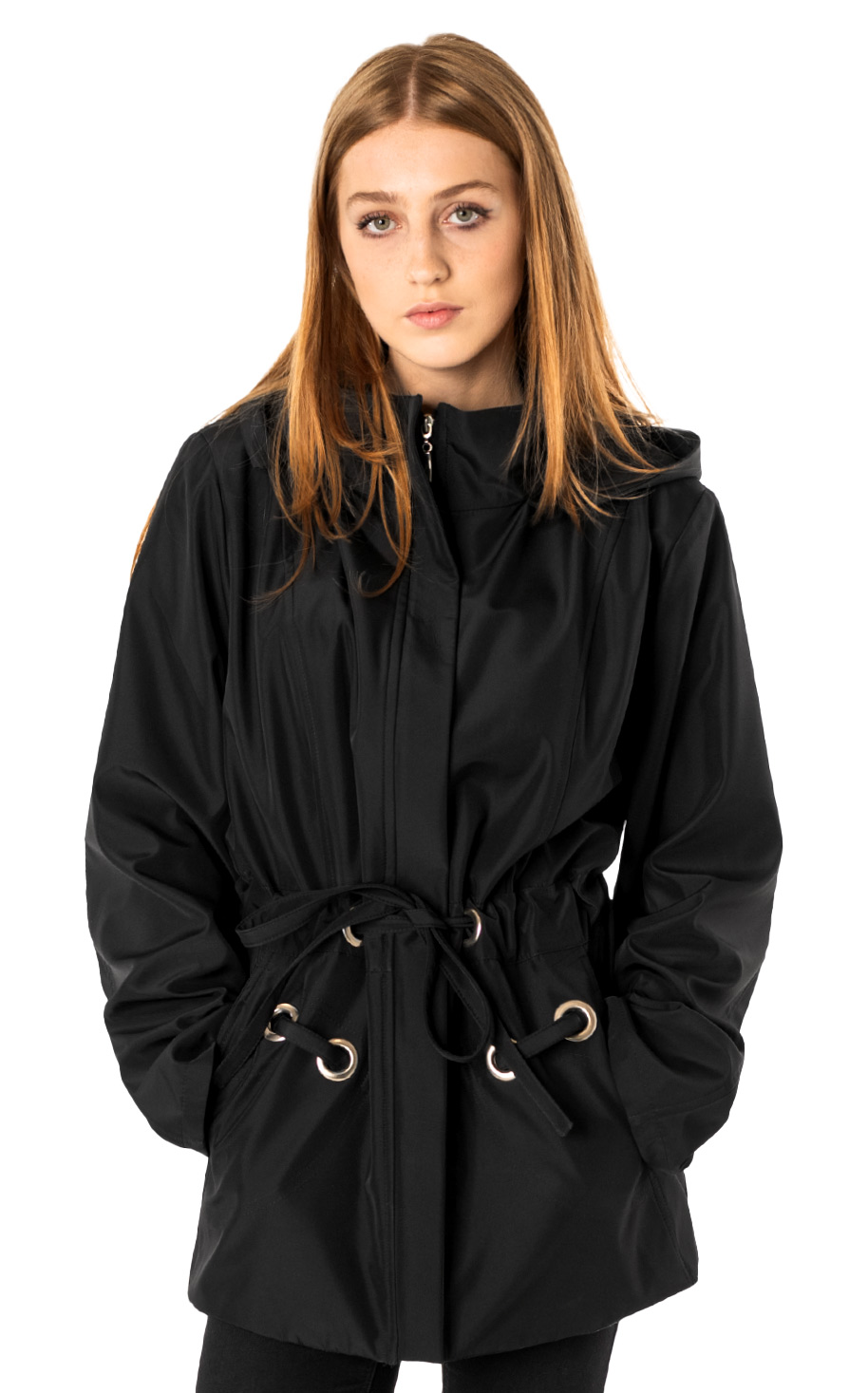 Lehká dámská přechodová bunda 2049-1 4XL