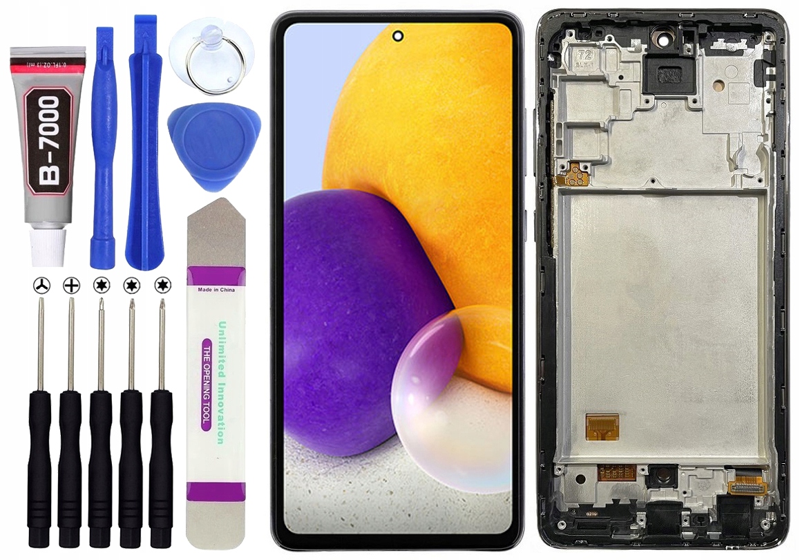 Displej pro Samsung Galaxy A72 A725 InCell LCD displej Rámeček