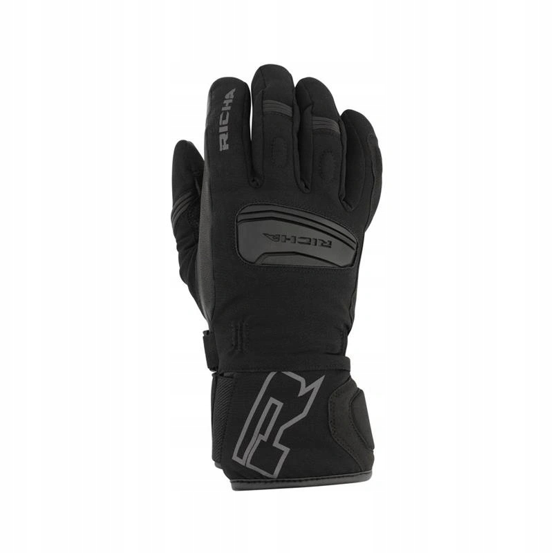Zimné motocyklové rukavice Richa Winterpulse Wp Black čierne Zadarmo