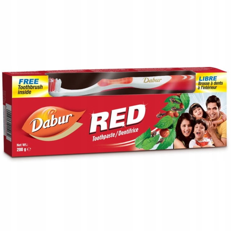 

Dabur Pasta Do Zębów Red 200g Szczoteczka Medium