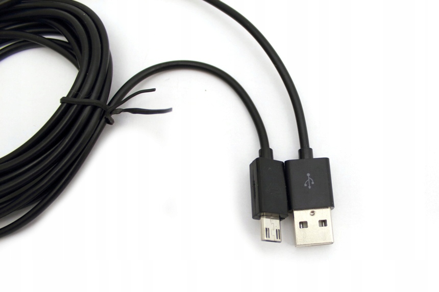 

Lekki, giętki i długi kabel do ładowania pada PS4