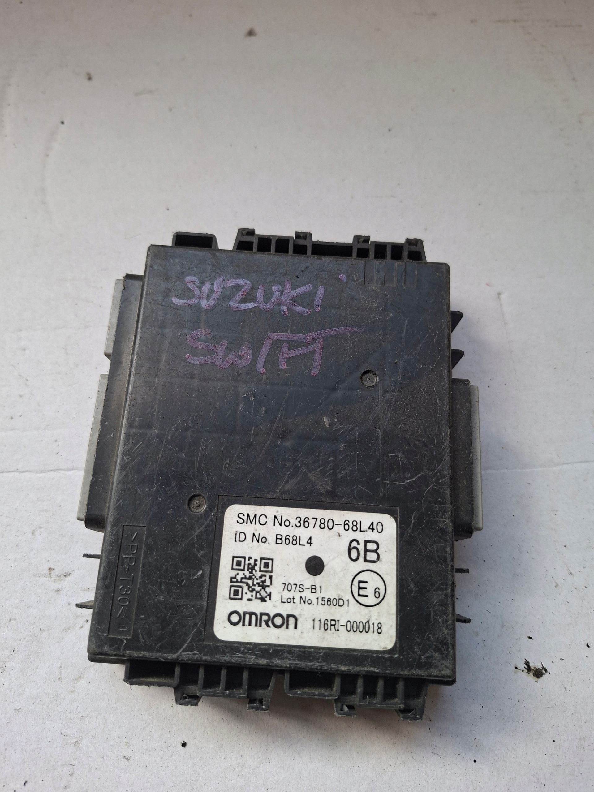 module control unit computer SUZUKI SWIFT MK7 10-15r