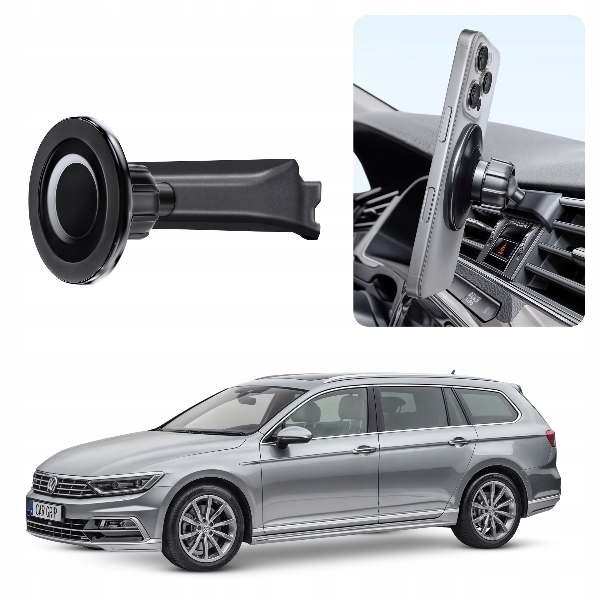Uchwyt magnetyczny MagSafe do Volkswagen Passat B8 (2014-)