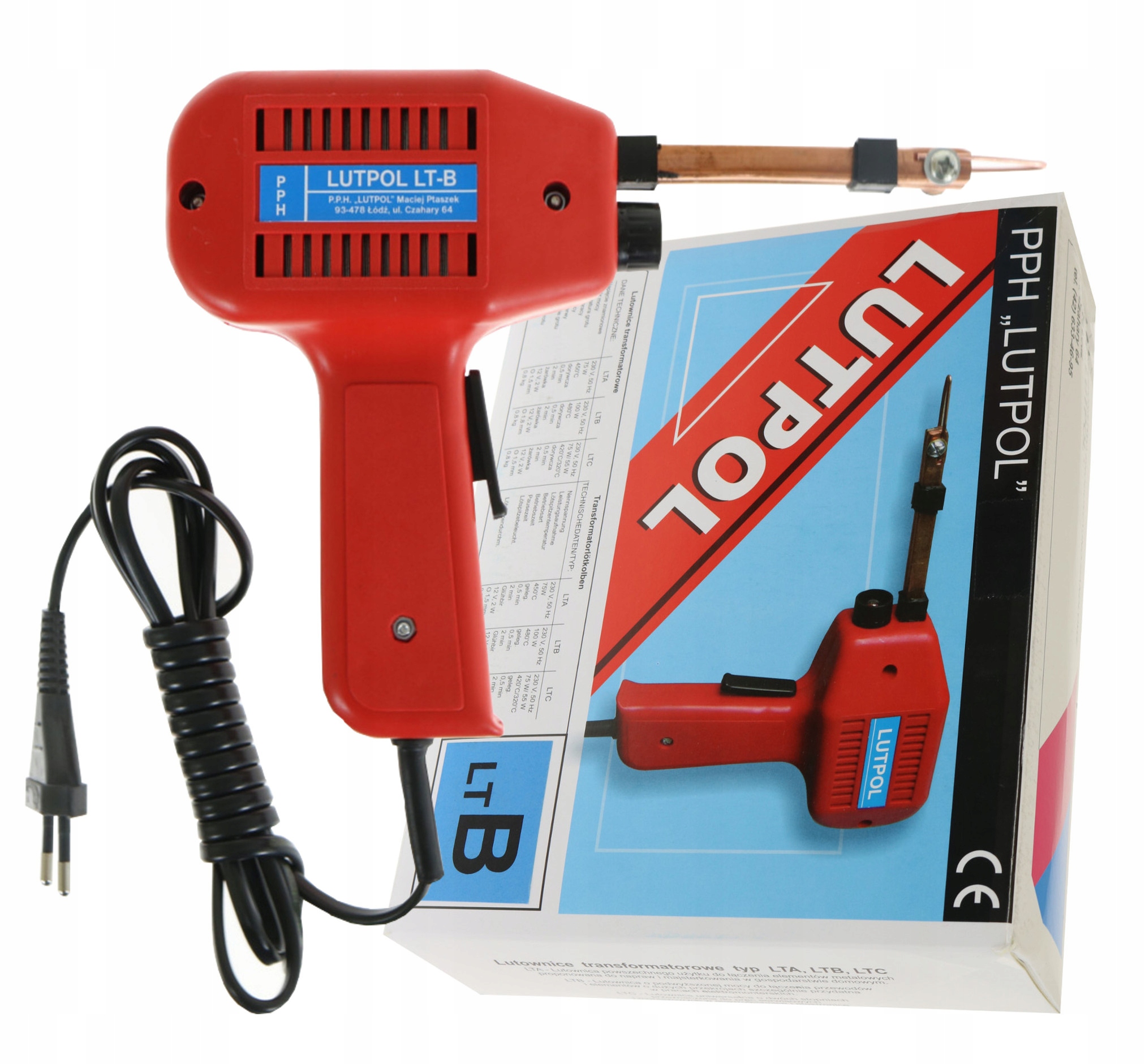Трансформатор паяльник Lutpol 100 Вт