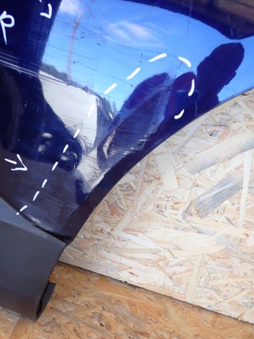 OPEL GRANDLAND X 16- door left rear. rear part