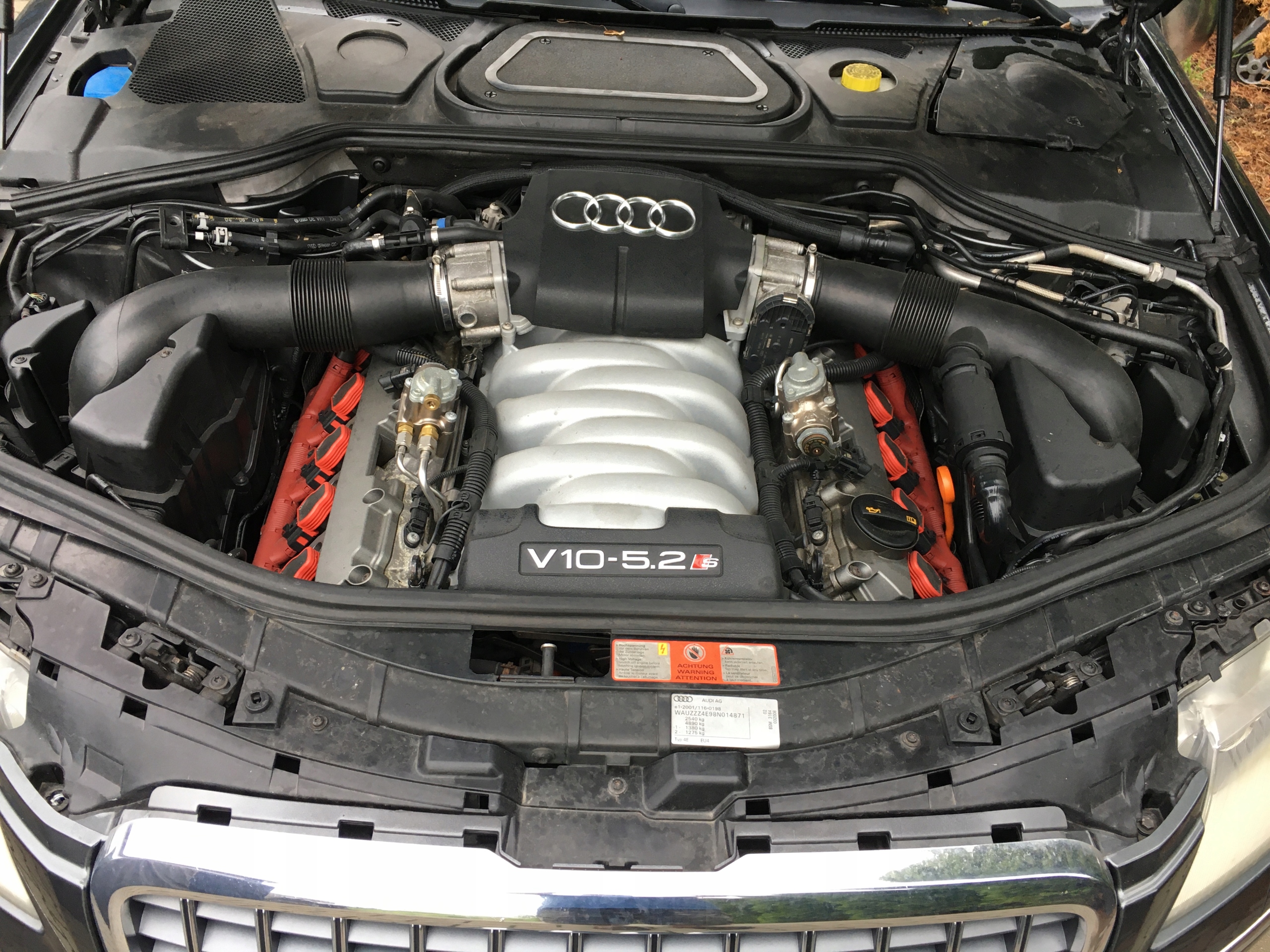 ДВИГАТЕЛЬ AUDI S6 C6 S8 D3 5.2 V10 BSM50km