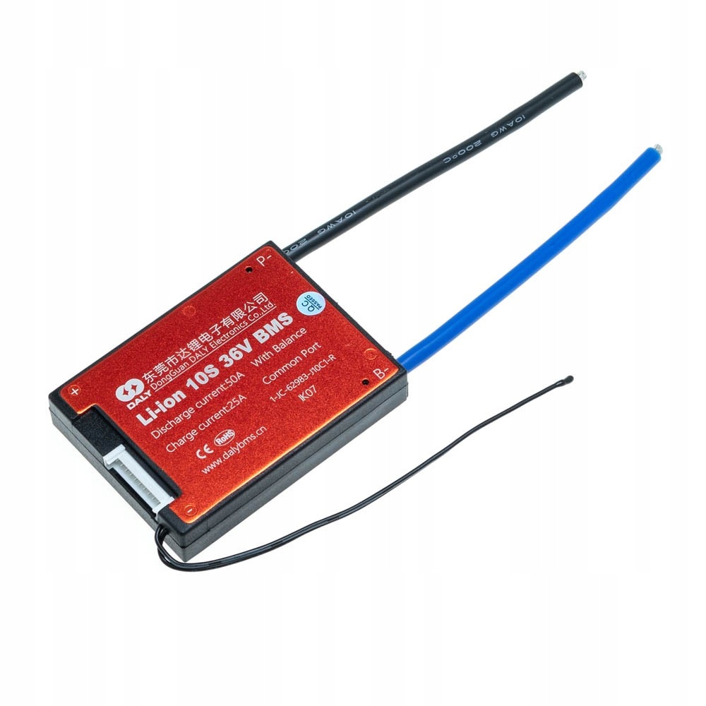 Modul Bms 10S 50A Li-Ion, Balancér, Pcm, Pcb Term.