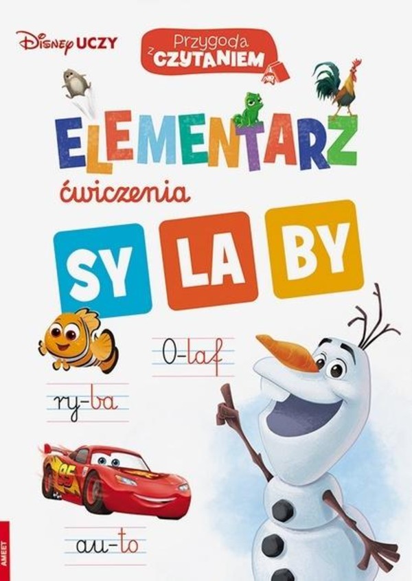 

Disney uczy Elementarz Ćwiczenia Sylaby