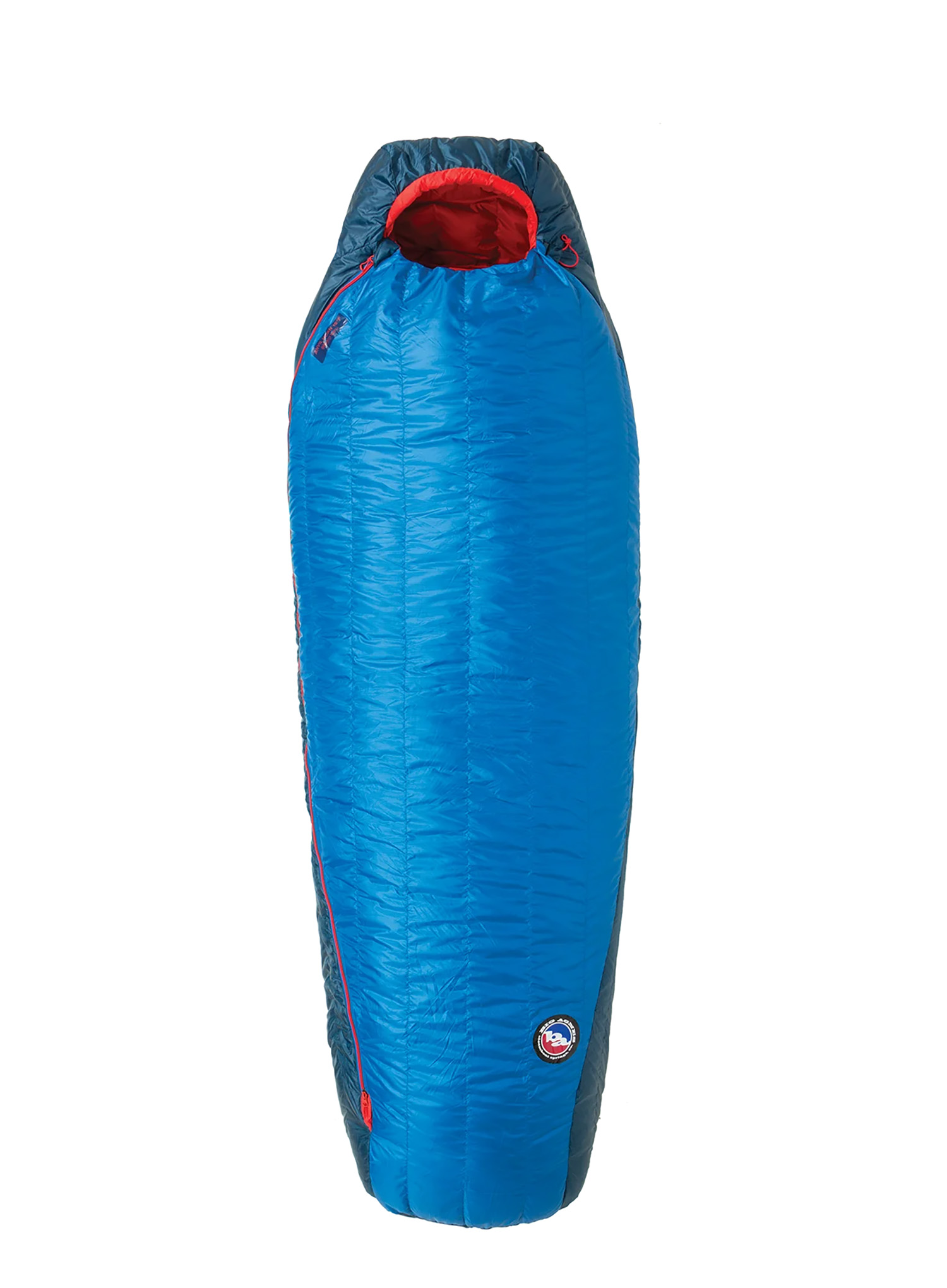 Spací pytel Big Agnes Anvil Horn 15 (183 cm) Regular Levý modrá/červená Levý