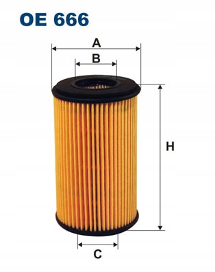 

OE666 Filtron Filtr Oleju Renault