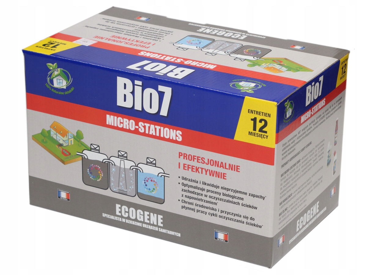 Přípravek Bio7 Entretien Micro-stations 960 g 1 kg 12 měsíců