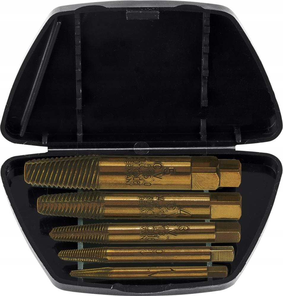 Sada nástavců pro vyšroubování poškozených šroubů Hi-Trac Tp, 6 ks č.