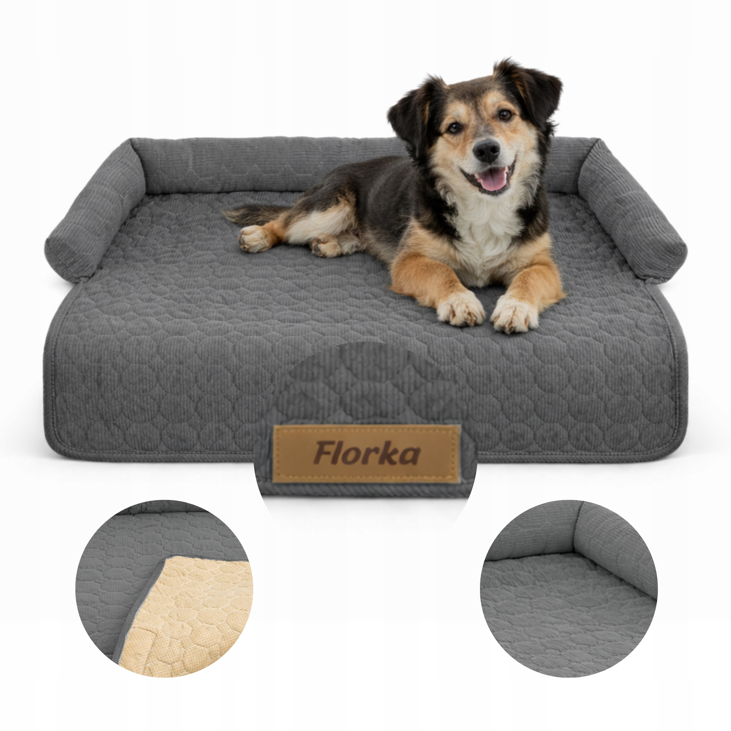 Legowisko posłanie na kanapę narzuta na sofę dla psa poduszka z Grawerem