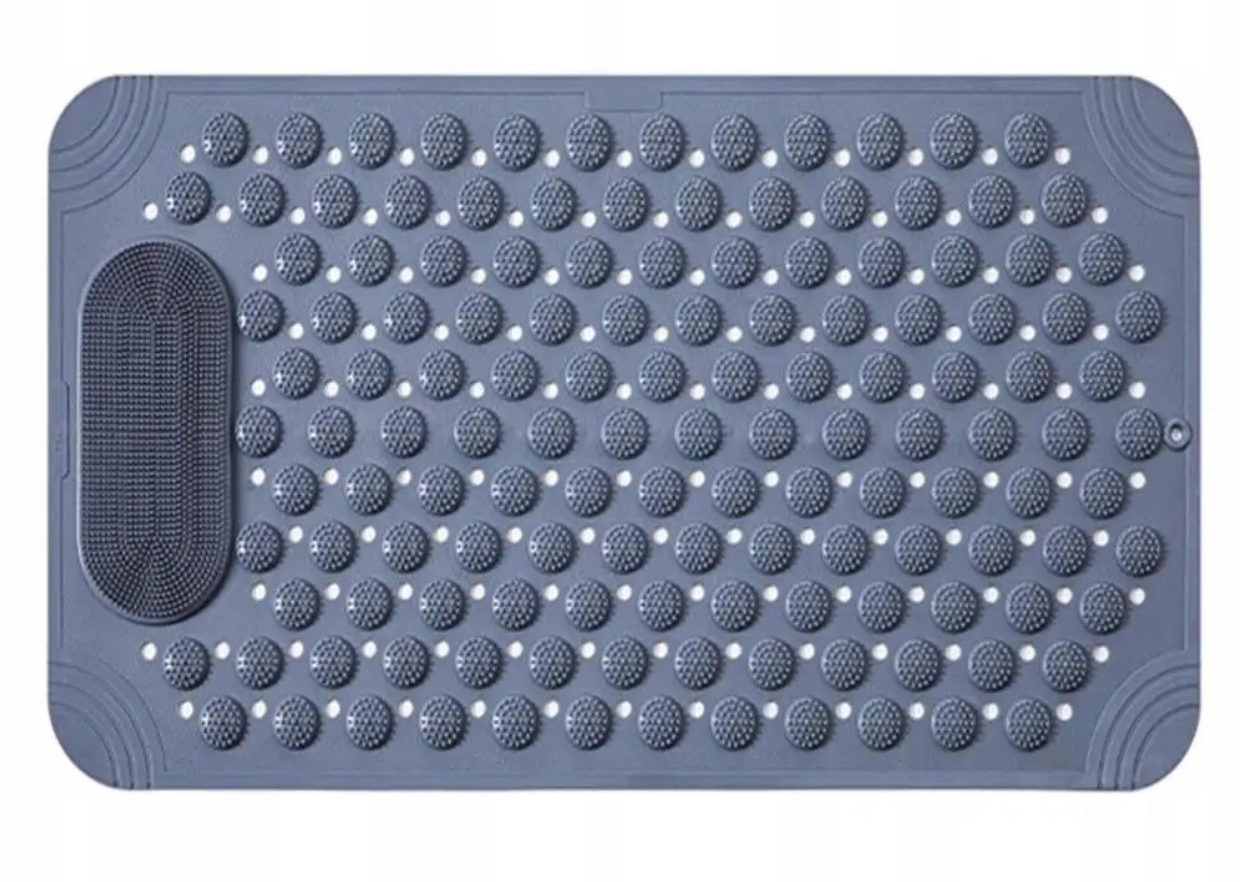 MATA ANTYPOŚLIZGOWA DO ŁAZIENKI NA PRZYSSAWKI WANNY POD PRYSZNIC MASUJĄCA Szerokość produktu 36 cm