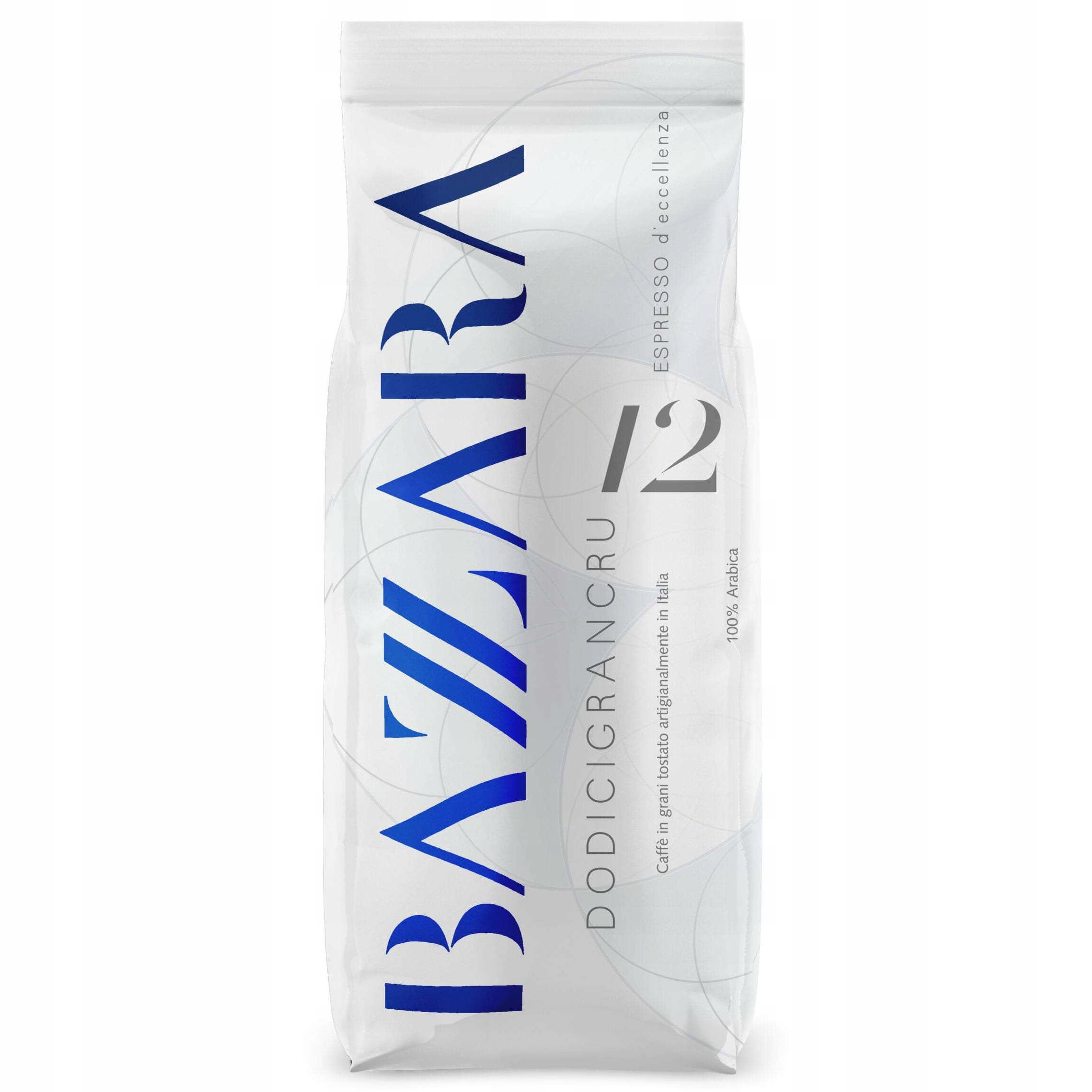 Káva zrnková Bazzara Dodicigrancru 1 kg