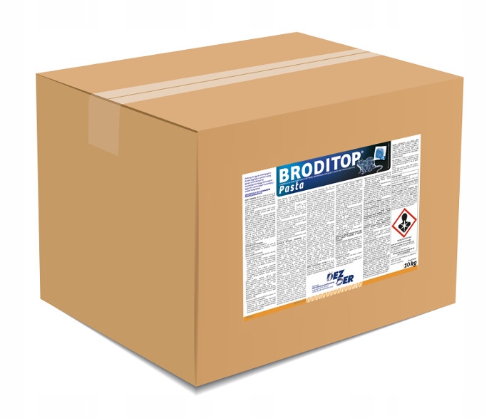 Pasta Broditop 10 kg trucizna na Myszy szczury brodifacoum Zapi