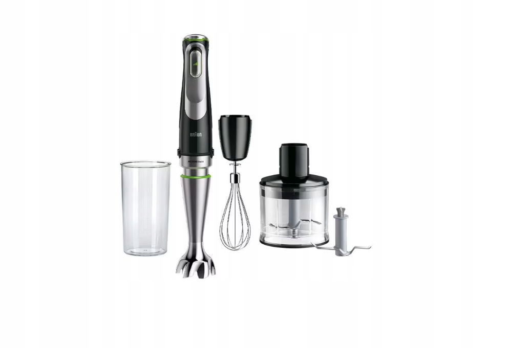 Blender Braun MQ9135XI MultiQuick 9 Czarny/Stalowy 1200W