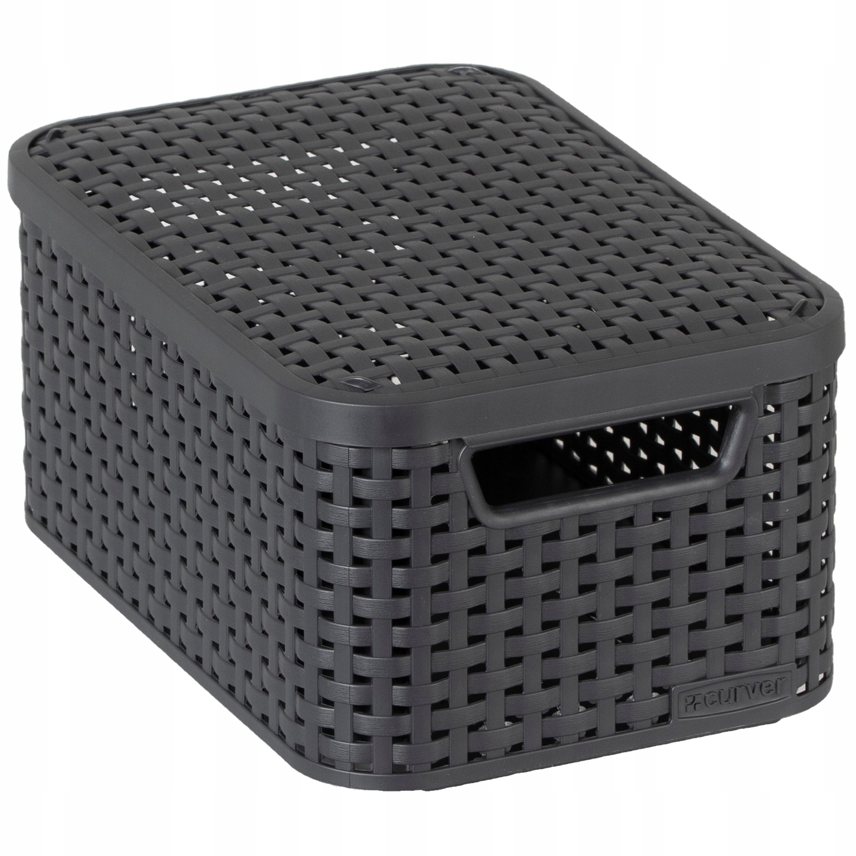 PUDEŁKO KOSZYK RATTAN POJEMNIK POKRYWA CURVER 6L