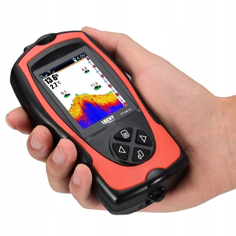Fish Finder Echosonda SONAR Wędkarski na RYBY — zdjęcie 3