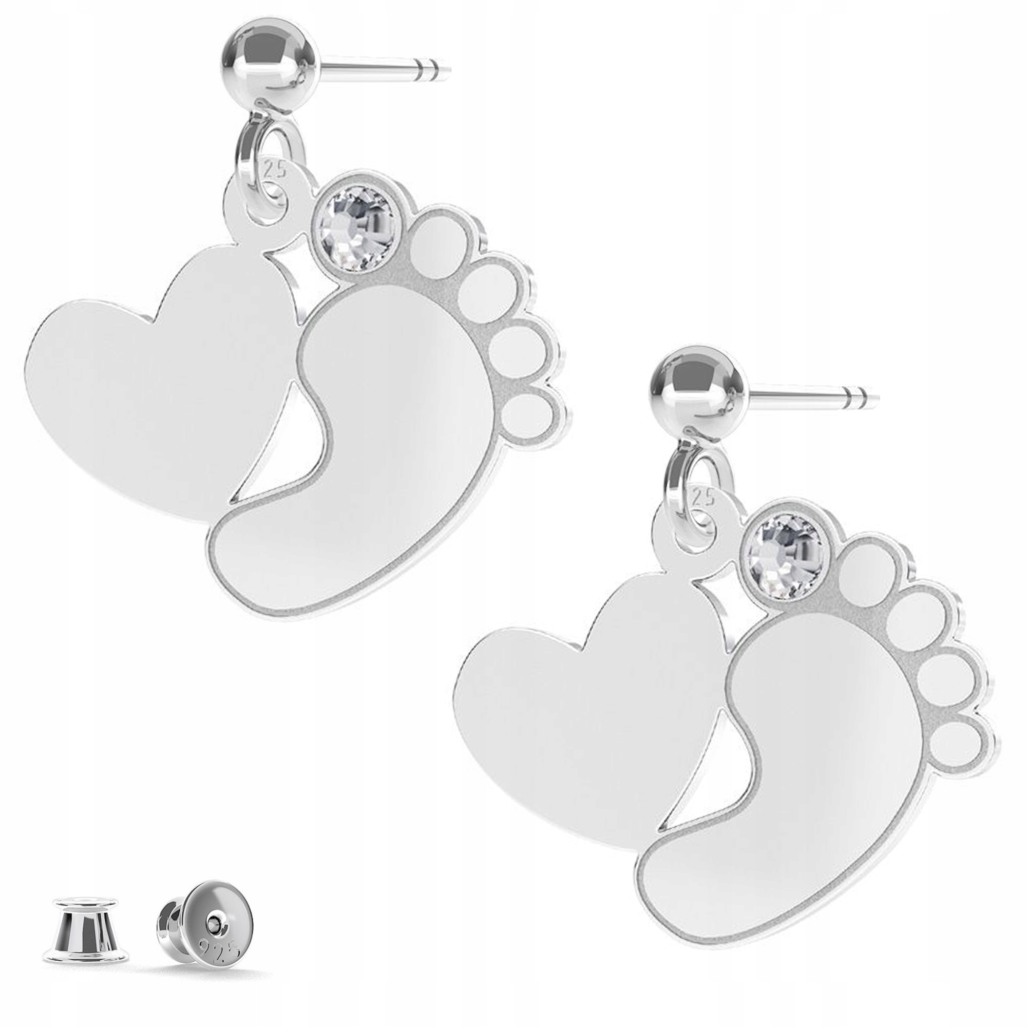 Stříbrné náušnice Ag 925