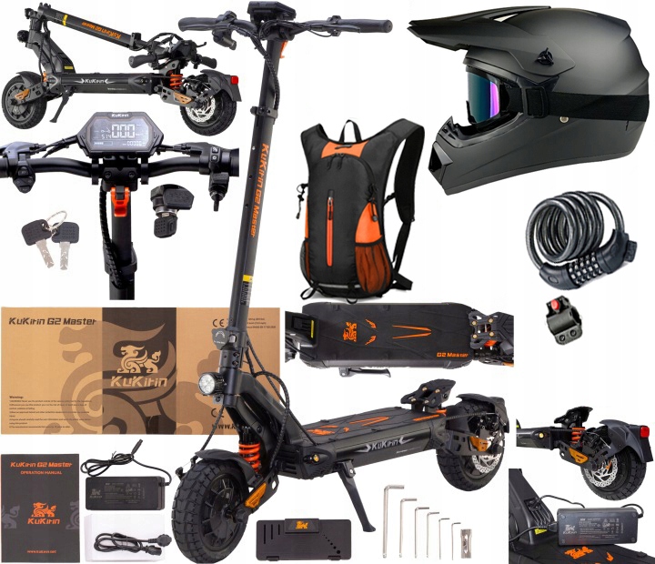 2026 Kukirin G2 Master Pojazd elektryczny 2400W 52V 20.8Ah 60km/h