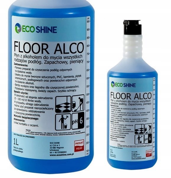 

Floor Alco płyn mycia podłóg z alkoholem Pachnący