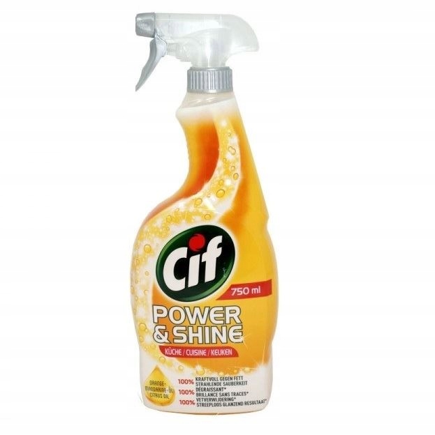 

Cif Power Shine Spray Do Czyszczenia Kuchni 750ml