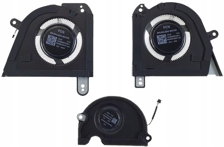 Ventilátor Komplet Cpu Gpu Sys Asus Zephyrus M16 GU604 GU604VI GU604VZ
