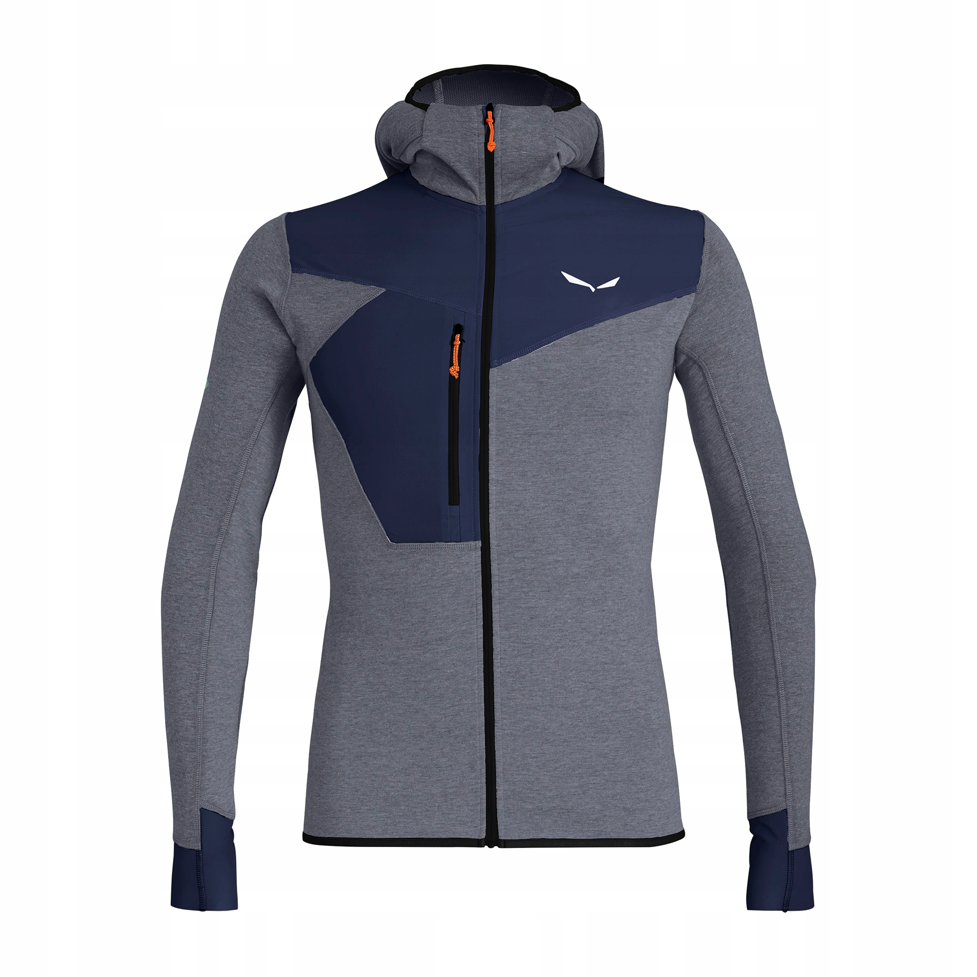 Bluza trekkingowa męska Salewa Puez 2 Dry Hood Fz navy blazer 46/S