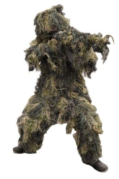 Mil-Tec Strój Maskujący 4-Częściowy Ghillie Anti Fire Pro XL/XXL