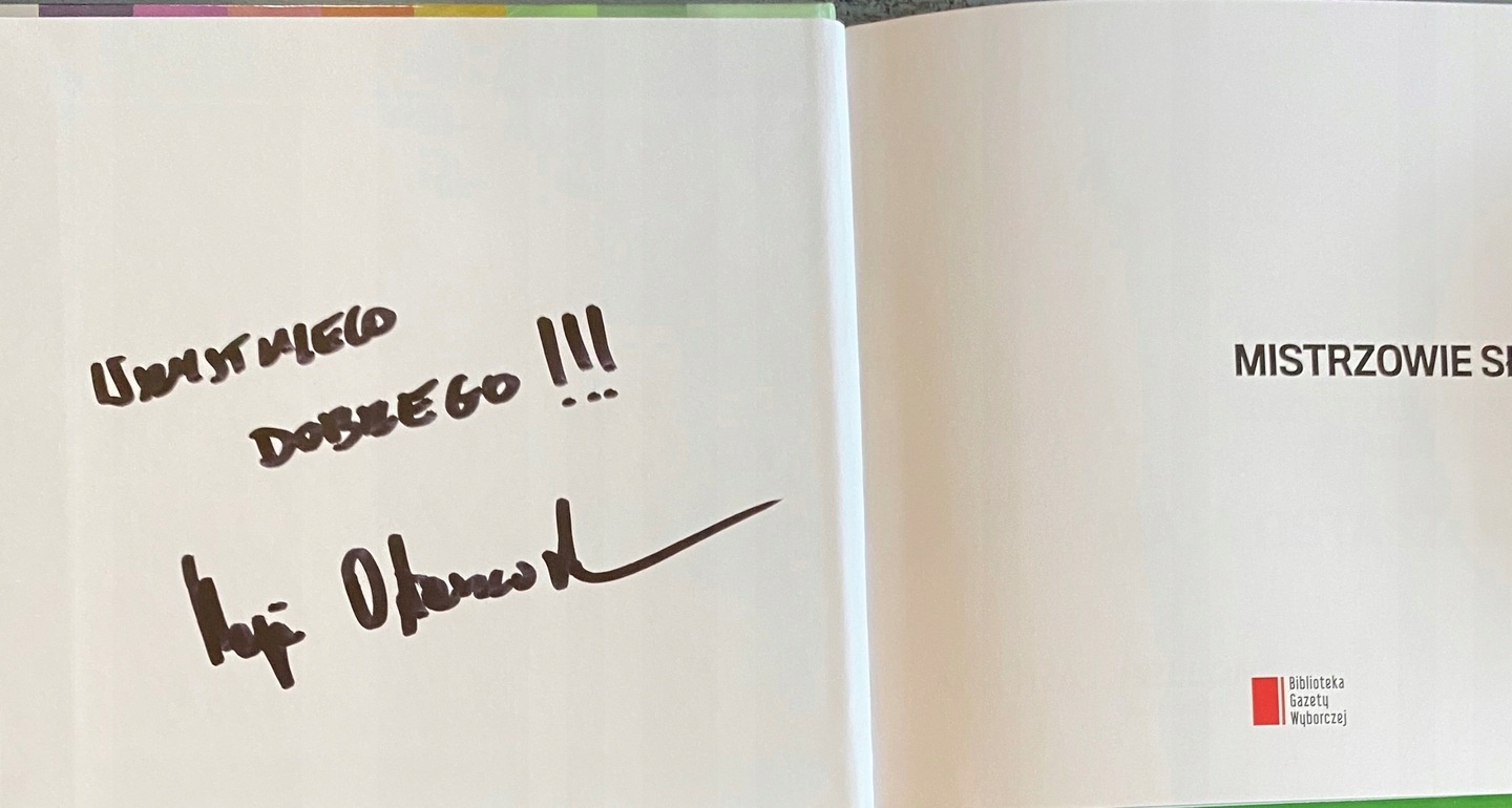 MAJA OSTASZEWSKA AUTOGRAF -ZDĄŻYĆ PRZED PANEM BOGIEM audiobook CD Wydawnictwo Agora