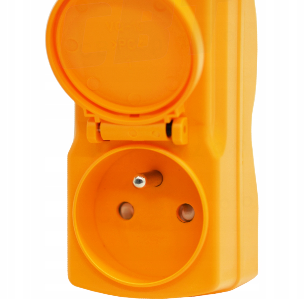 PRZEJŚCIÓWKA Z WYŁĄCZNIKIEM RÓŻNICOWOPRĄDOWYM WTYK GNIAZDO 230 v 16A IP54 Stan opakowania oryginalne