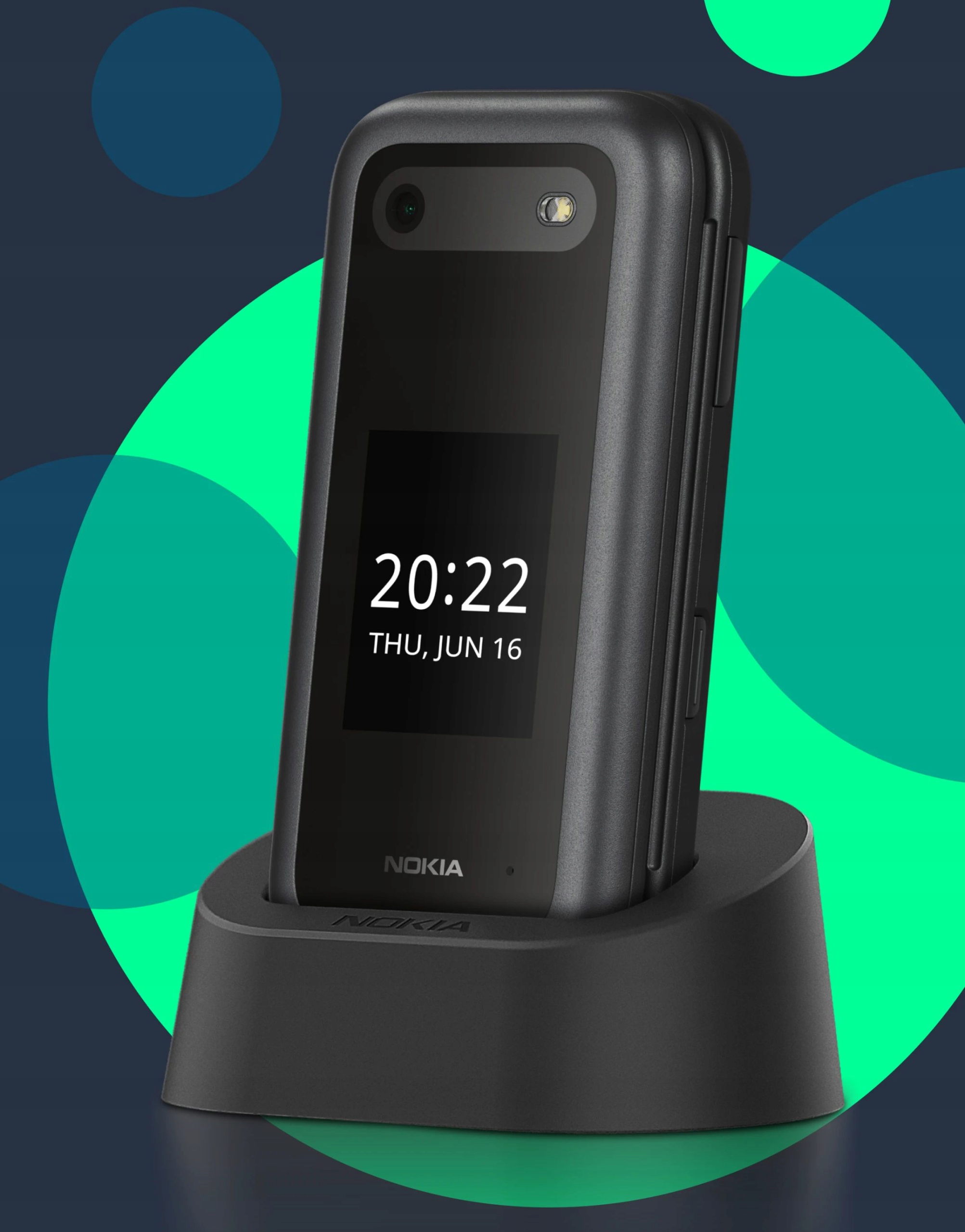 Nokia 2660 Flip 4G Dual Sim Czarna + ładowarka Model telefonu Inny model