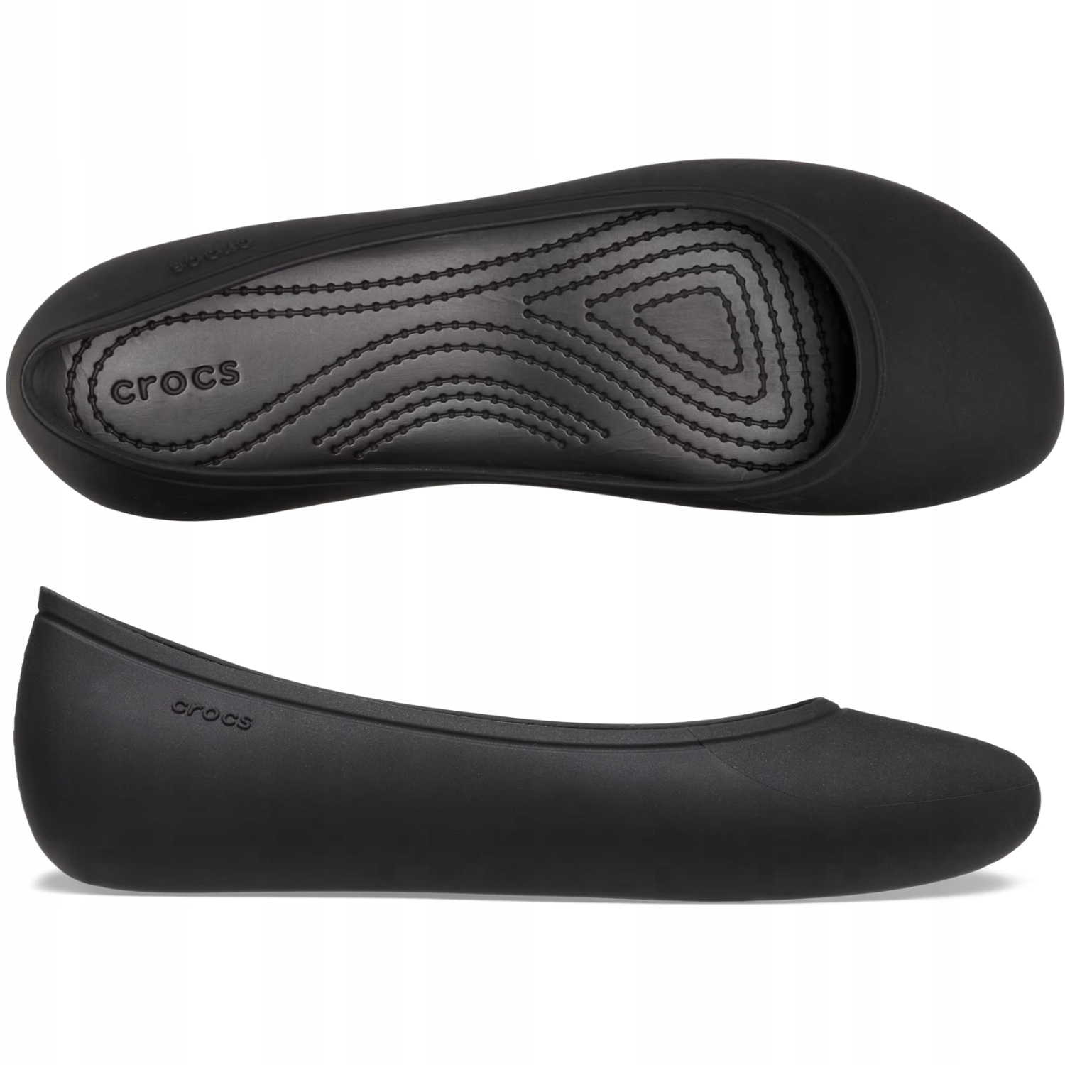 Dámské Baleríny Crocs Brooklyn Flat 209384 Pohodlné Lehké Boty vel. 39-40