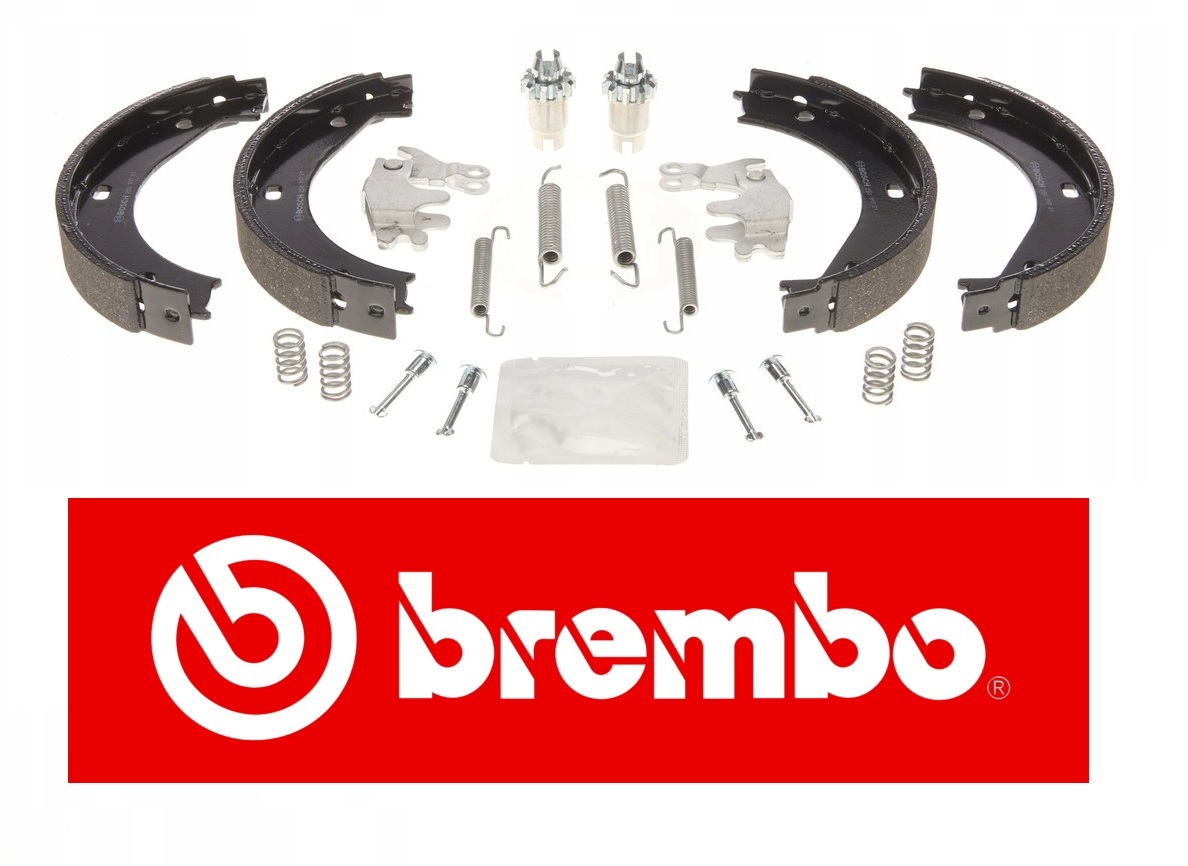 Sada Na Opravu Ruční Brzdy Čelisti Volvo V70 S60 S80 XC70 XC90 Sada