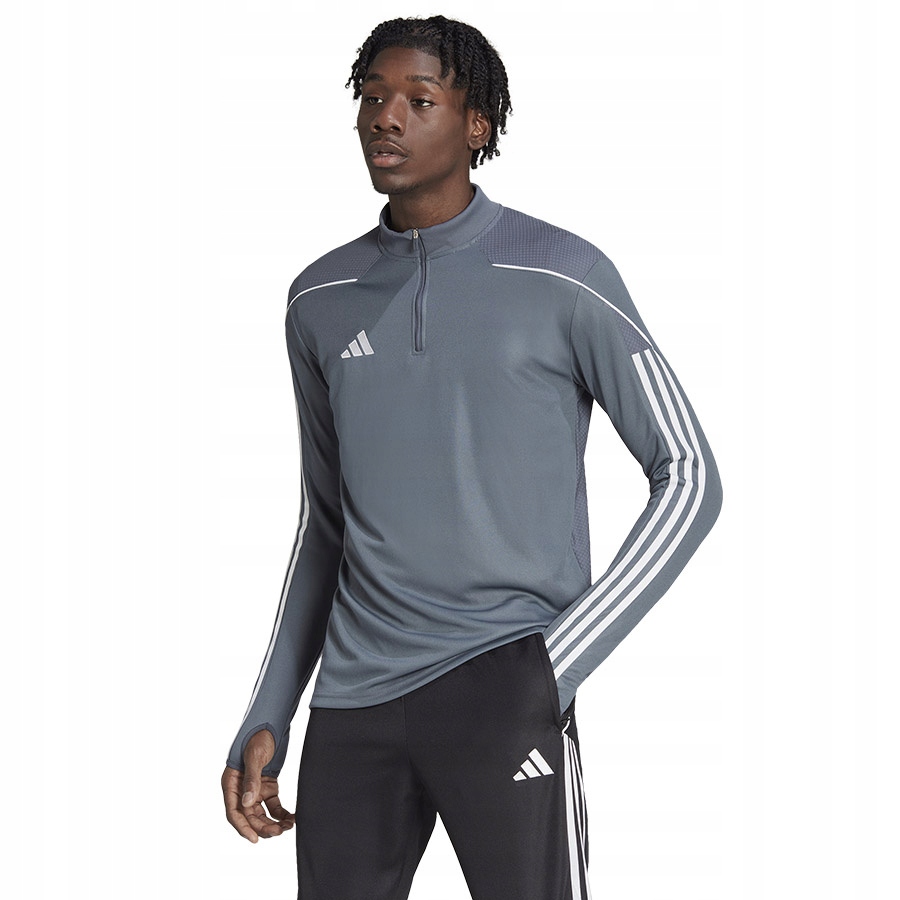 Adidas Tiro 23 Training Top [XL] Mikina Pánská Šedá