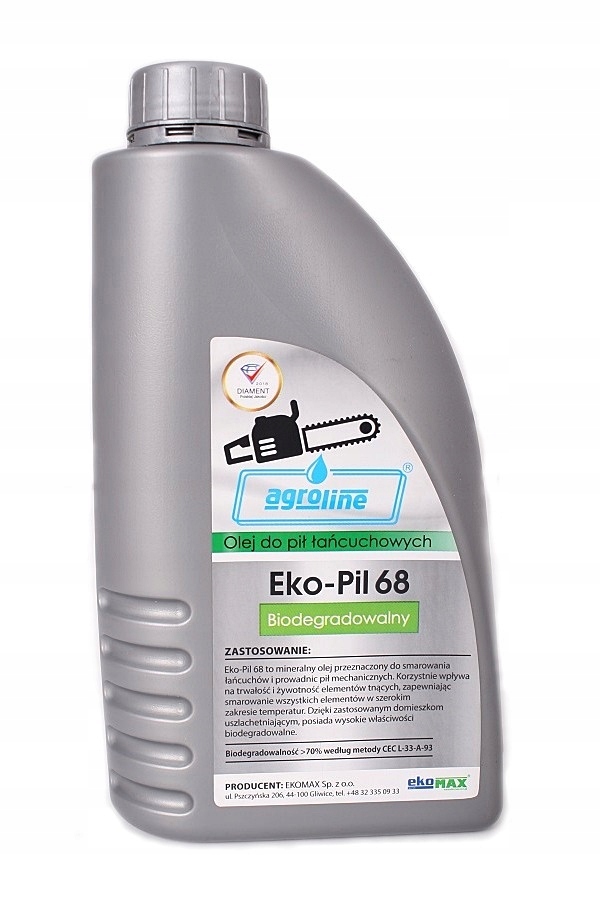 

Olej do smarowania łańcucha Eko-Pil 68 Ekomax 1L