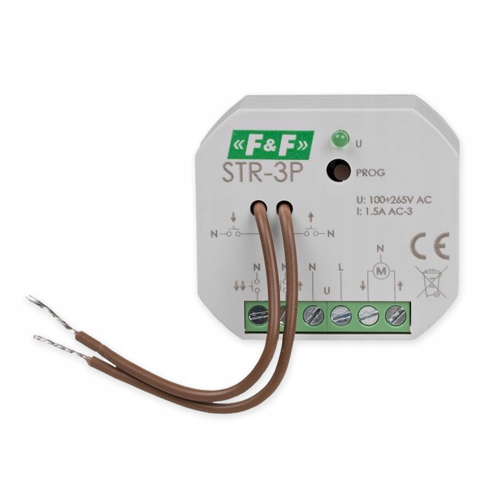 

F&f Sterownik Rolet Do Silników Puszka STR-3P