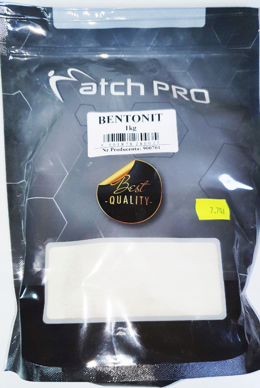 Bentonit Zanęta Match Pro metoda spławikowa i gruntowa 1 kg Bentonit