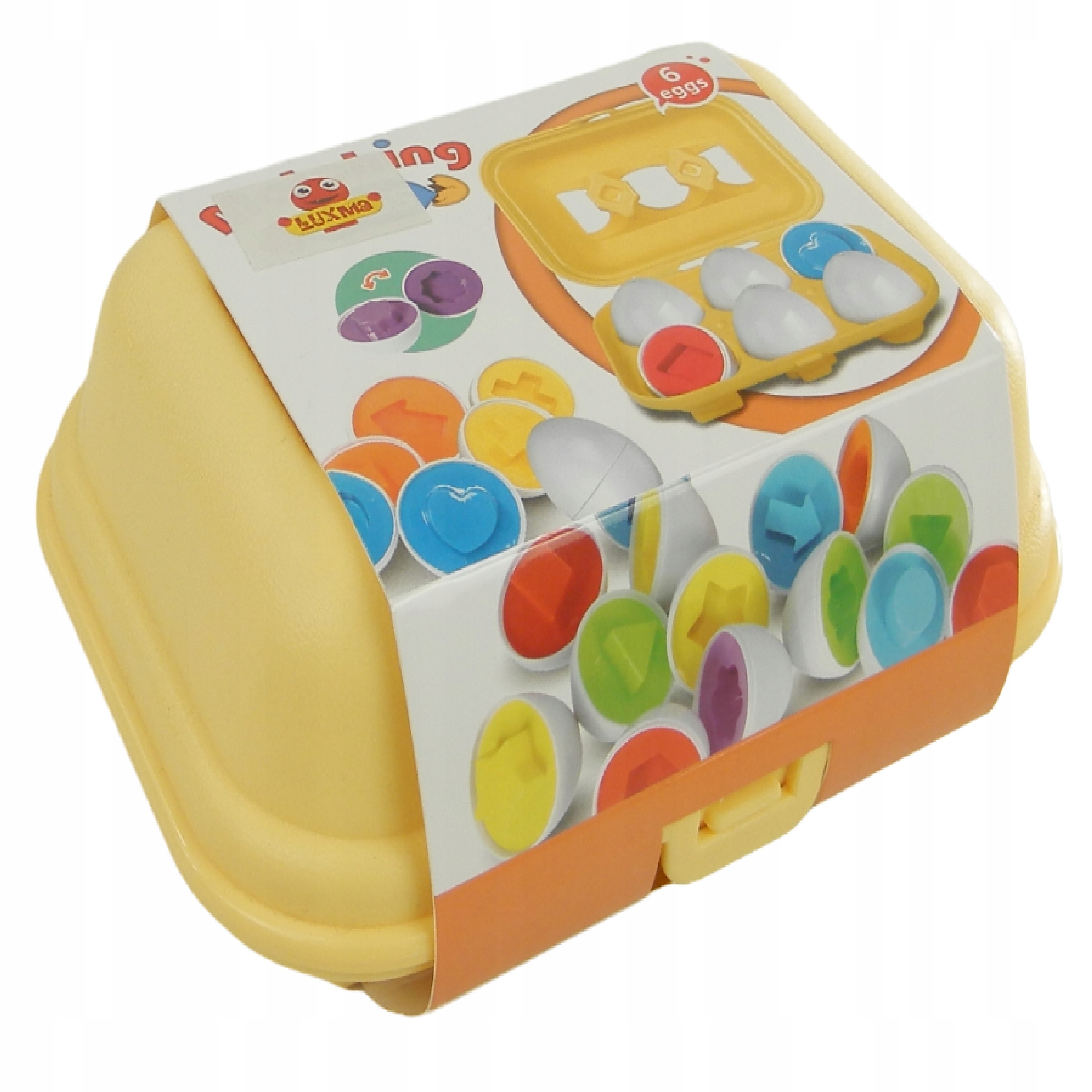 Układanka sorter jajka Montessori kolory DF24B EAN (GTIN) 5907508469337