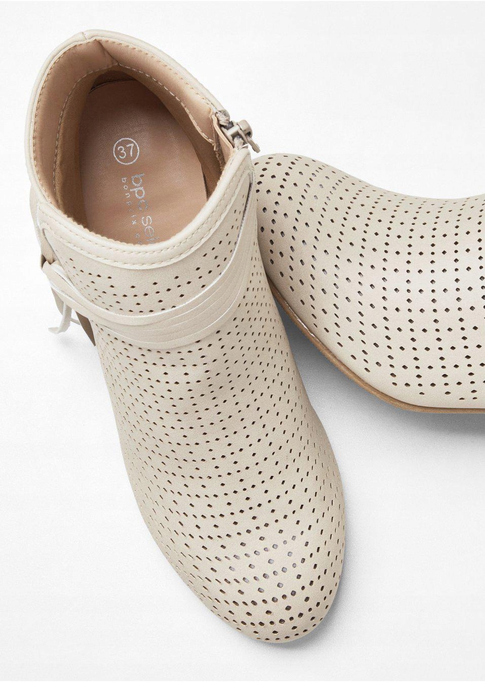 BONPRIX BOTKI NA SŁUPKU __42 Wzór dominujący inny wzór