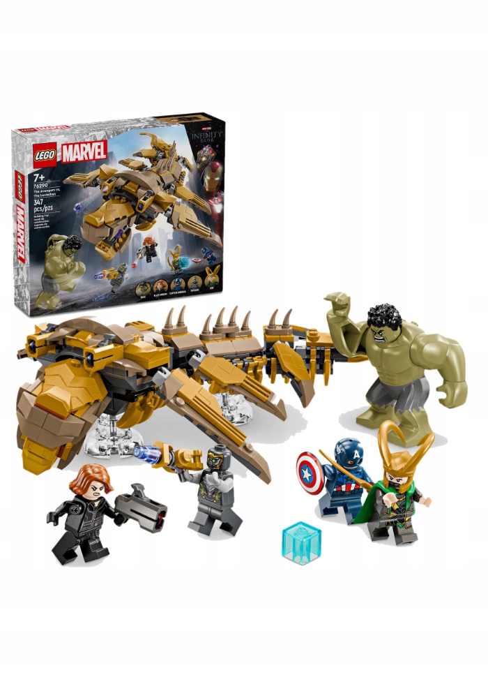 Lego Marvel Avengers versus Leviatan 76290