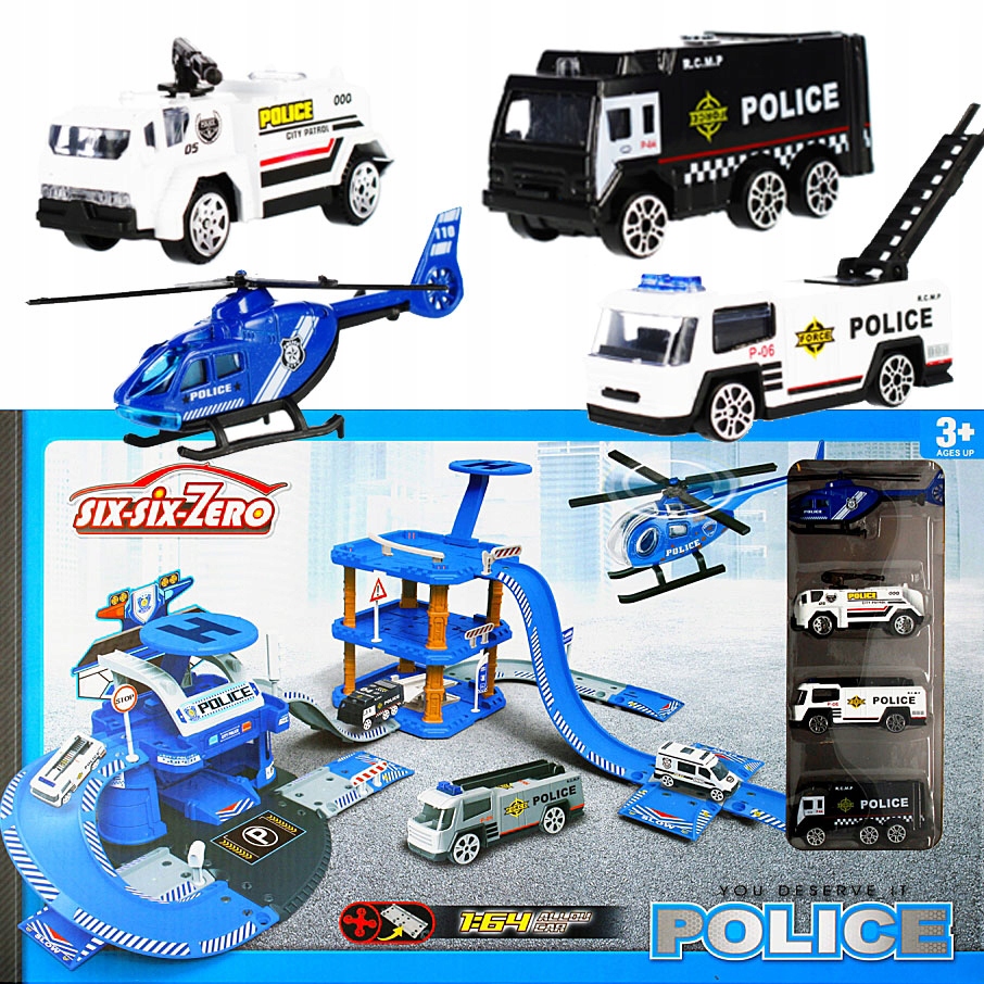 

Garaż Piętrowy Parking Helikopter Policja Tory